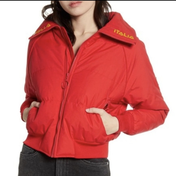 Bella Italia Maiko Puffer Jacket Sz 